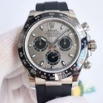 Clean Factory Rolex Daytona 7750 Grey Face Watch